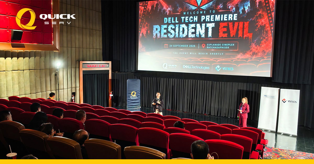 บรรยากาศงาน Dell Tech Premiere โดย QuickServ, Dell Technologies และ VST ECS ณ เอสพลานาด ซีนีเพล็กซ์ รัชดา