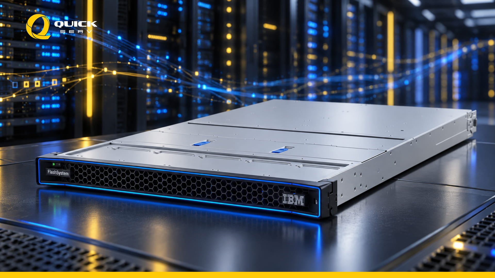 IBM-FlashSystem 5600 in datacenter